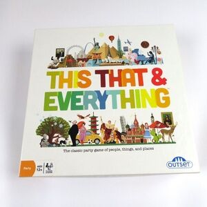 THIS THAT & EVERYTHING board game- Never used